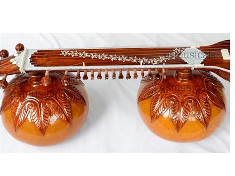 VICHITRA VEENA RUDRA ANTIQUE INDIAN INSTRUMENT BEEN GSM035 CA