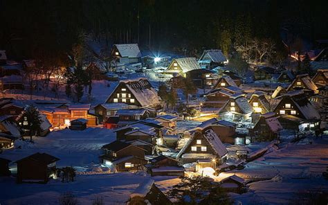 Shirakawa-go 1080P, 2K, 4K, 5K HD wallpapers free download | Wallpaper ...