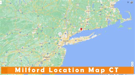 Milford, Connecticut Map