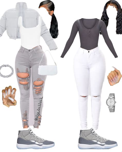 Cute jordan 11 cool grey outfit | Swag outfits for girls, Cute casual ...