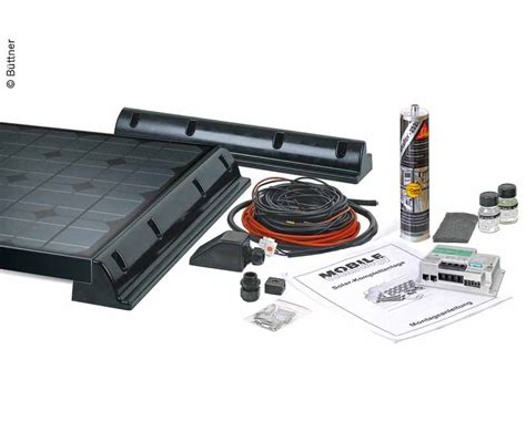 Solar system caravan, complete systems from the MT series "Black Line | Solar Panel Kits, 12V ...