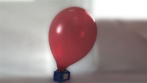 #107 BTP - big red balloon - impossible blow to pop - YouTube