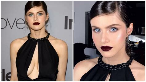 When you see Alexandra Daddario's black lips, you'll be hooked on dark lips Dark Lips, Red ...
