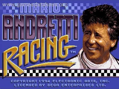 Mario Andretti Racing - Sega Genesis - Games Database