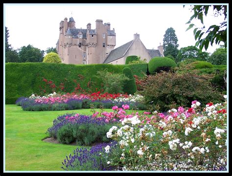 Crathes Castle Gardens, Scotland | Castle garden, Castle, Scotland