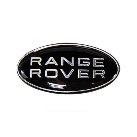 Land Rover Badge DAH500330G Black/Silver Logo | lupon.gov.ph