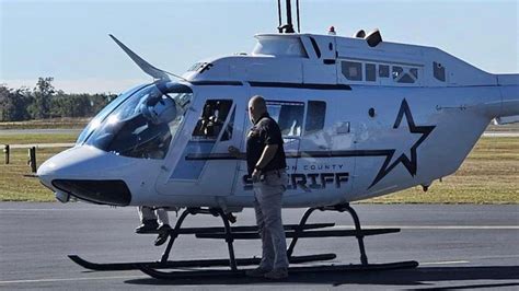 Robeson County Sheriff's Office unveils new helicopter to bolster local air support services