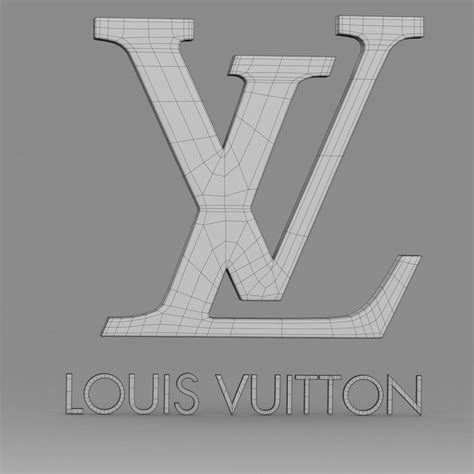 Louis Vuitton Logo 3d Model | Paul Smith