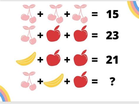 Maths Brain Teasers - Addition | Teaching Resources