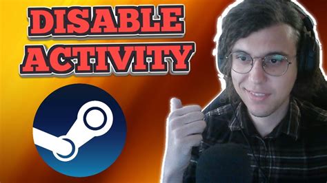 How To Disable Game Activity On Steam - YouTube