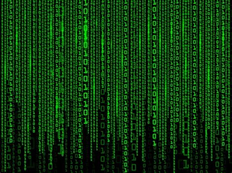 Premium Vector | Digital background of green matrix. Binary computer code.