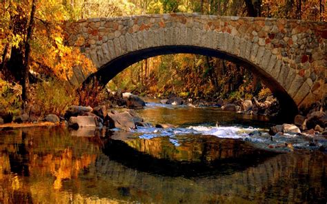 Autumn Bridge Wallpapers - Wallpaper Cave