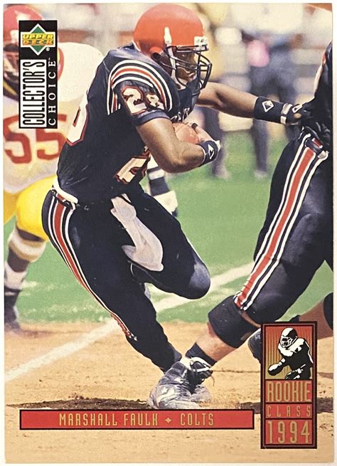 Marshall Faulk 1994 Upper Deck Collector’s Choice San Diego State ...