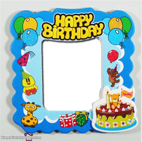 Free Happy Birthday Kids Photo Frame