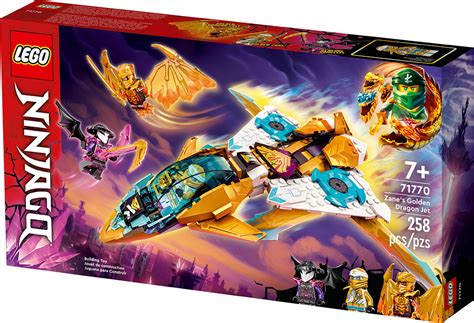 LEGO NINJAGO Zane's Golden Dragon Jet - Village Toy