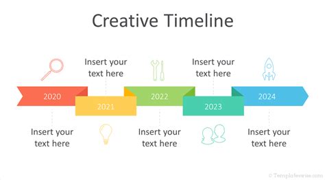 Creative Timeline PowerPoint Template - Templateswise.com