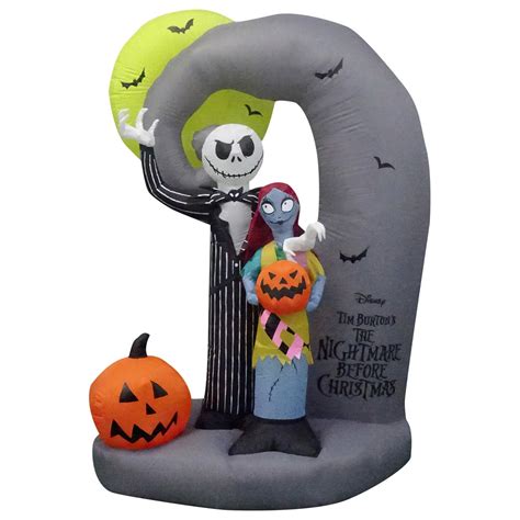 Halloween Airblown Inflatable Nightmare Before Christmas Jack & Zero ...