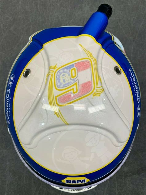 Chase Elliott autographed racing helmet for charity - Race Used 360