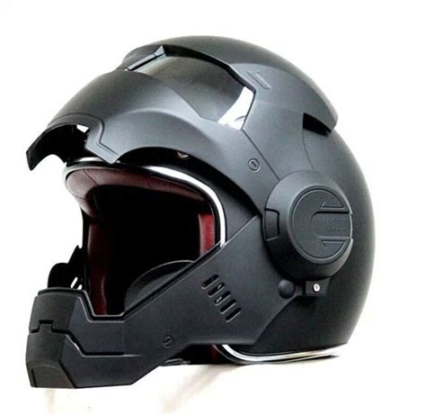 Iron Man Motorcycle Aerodynamic Bike Helmet | Helm motorrad, Motorradhelm, Coole motorräder