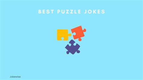 100 Funny Jokes About Puzzles That Will Make Your Day - Jokewise