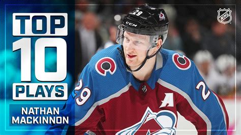 Top 10 Nathan MacKinnon plays from 2018-19 - Win Big Sports