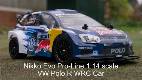 Nikko RC Evo Pro-Line RC 1:14 scale VW Polo R WRC Car - YouTube