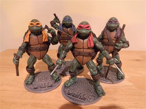 TMNT Custom 1990 movie figures by JodyBriggs on DeviantArt