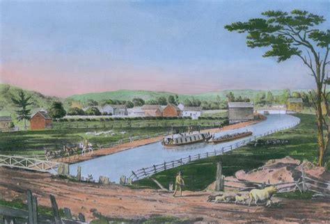 The Erie Canal took eight years to build and when completed in 1825 it opened the Great Lakes ...