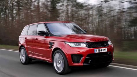 Range Rover Sport SVR in Red - YouTube