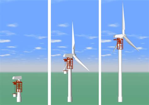 Wind turbine tower construction | Sumitomo Mitsui Construction Co., Ltd.