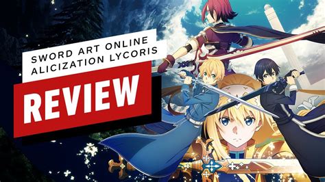 Sword Art Online: Alicization Lycoris Review - YouTube