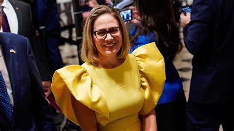 Kyrsten Sinema’s Bold State of the Union Dress Was the Talk of Twitter