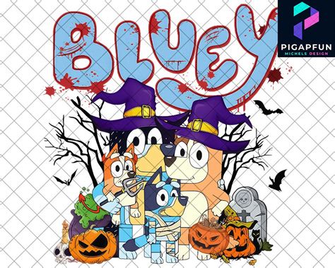 Bluey Halloween Png Bluey & Co Halloween PNG Bluey Halloween - Etsy UK