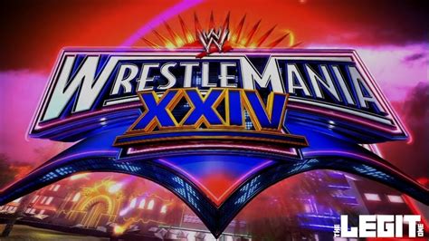 2008: WWE WrestleMania 24 Official and Full Match Card ᴴᴰ - YouTube