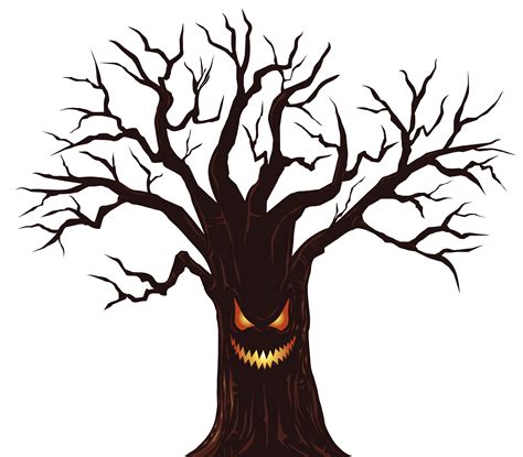 Halloween Tree Clip Art - ClipArt Best