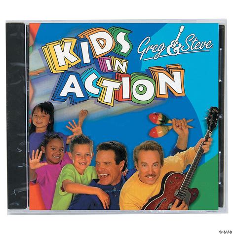 Greg & Steve: Kids in Action CD | Fun Express