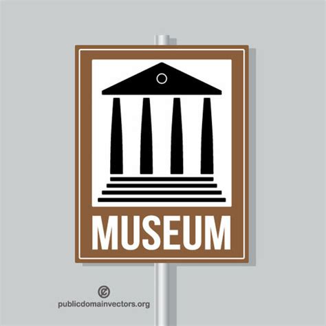 Museum sign | Public domain vectors