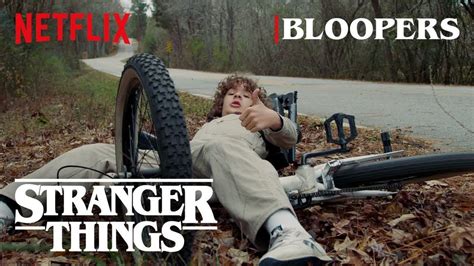 Bloopers for 'Stranger Things 2' are finally here and there's a lot of falling - Entertainment