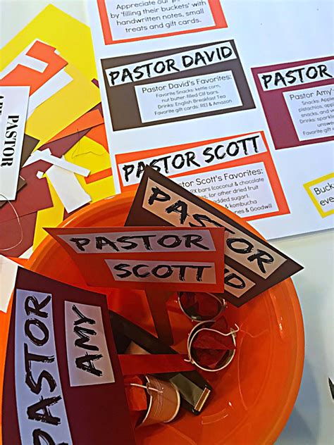 michelle paige blogs: Pastor Appreciation Bucket Idea