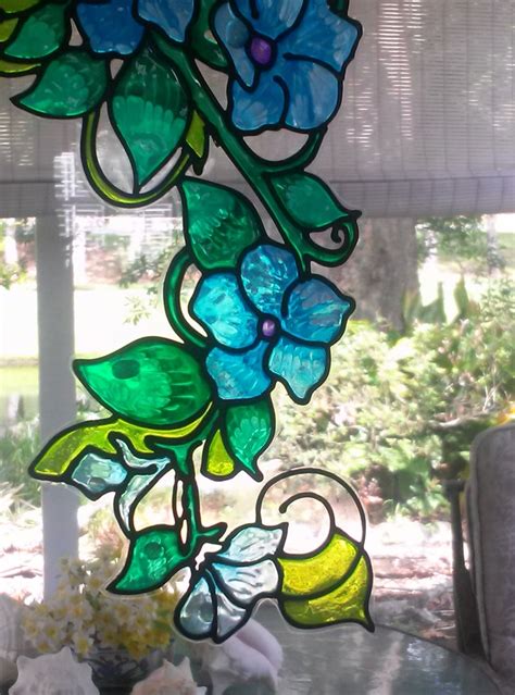 Corner Flower Window Clings - Etsy