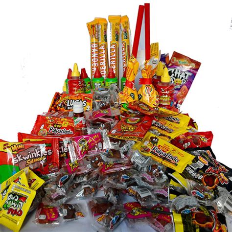 Deluxe Spicy Mexican Candy Mix 4 Pounds, Best Brands of Mexican Candy