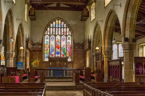 Inside a medieval church | High-Quality Architecture Stock Photos ~ Creative Market