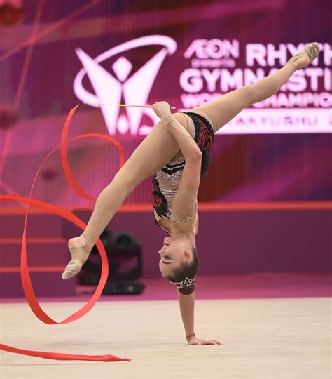 Arina Averina (Russia)🇷🇺,🥉Ribbon Final, WC Kitakyushu-Japan 🇯🇵 2021 ...