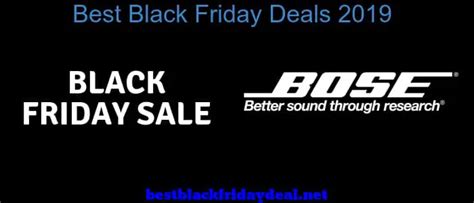 Bose Cyber Monday 2019 Deals - Discount on Headphones & Speakers.