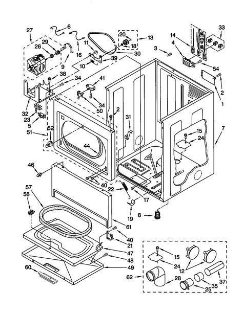 Kenmore Gas Dryer Schematic Diagram