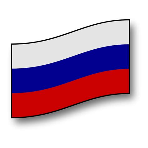 Flag of the Russian Federation vector graphics | Free SVG