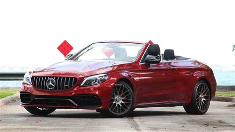 2020 Mercedes-AMG C63 S Cabriolet Review: The Fast And The Frivolous