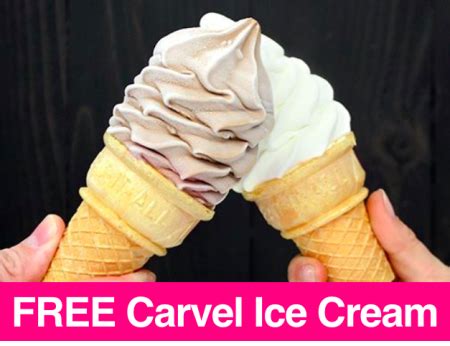 FREE Carvel Ice Cream Cone (Today Only)