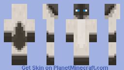 Siamese Cat Man Minecraft Skin