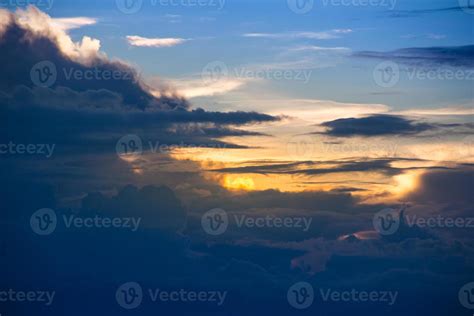 Sunset, Dark cloudy sky 6990313 Stock Photo at Vecteezy